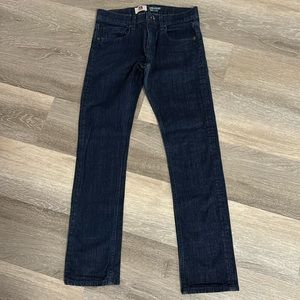 GUC Quiksilver Men’s Denim Jeans, Straight Fit, zipper fly, Size 29x32